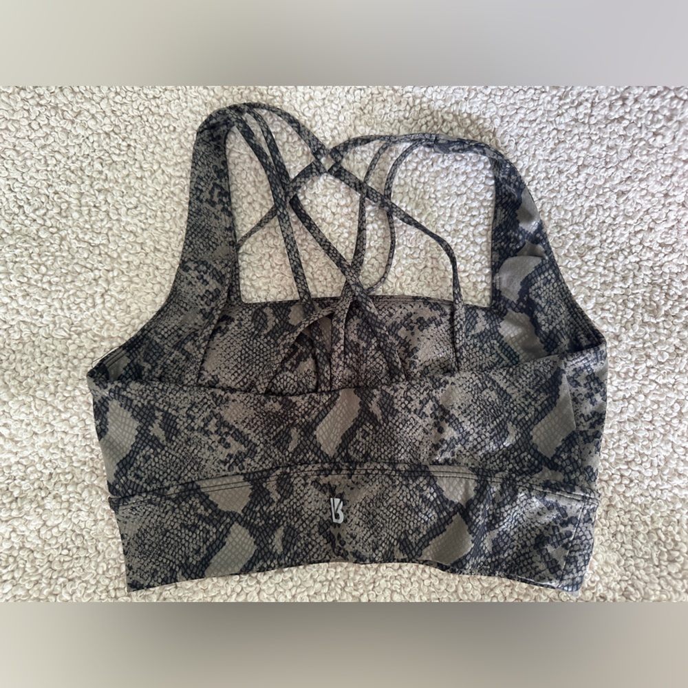 Buff Bunny Collection Snake Print Bra and Leggings Set - Picture 7 of 8